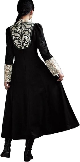 etoll. ドレス　Back embroidery flared dress Amazon.co.jp: etoll Back Embroidery Flared Dress, Dress